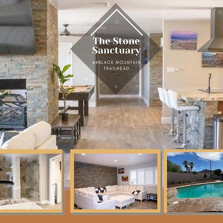 Lux Private Home - Pool, Billiards, 8 Smart Tvs, Board Games, Cotton Bedding - The Stone Sanctuary At Mccullough Hills Trailhead Las Vegas Exteriér fotografie